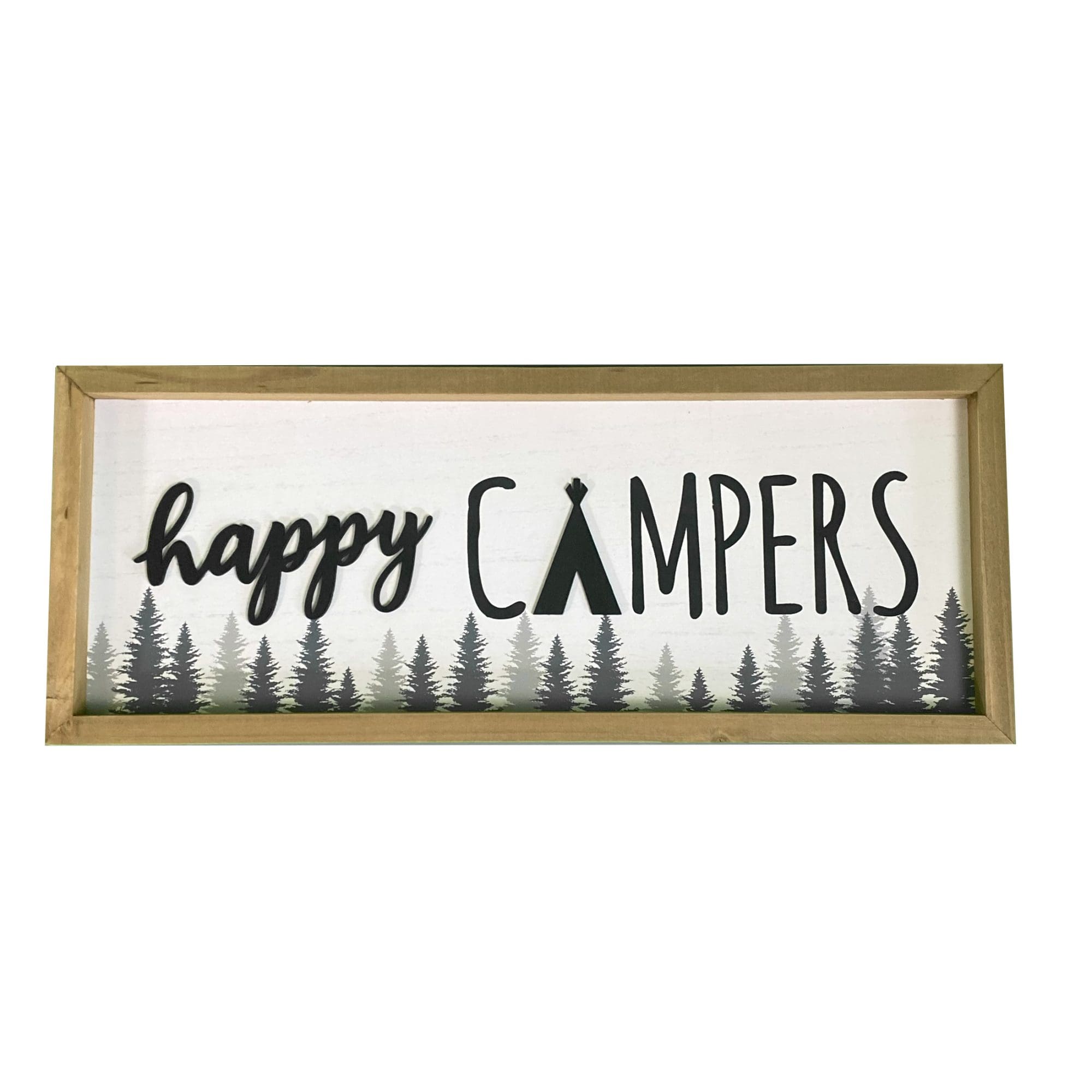 Happy Campers – Wood Wall Art - MIDTOWN RV